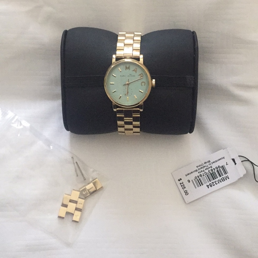 Marc Jacobs, Watch, Gold, Mint Face